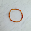 Brave. Facetterat Armband Karneol