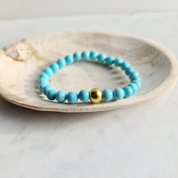 Freedom. Turkoser. Armband