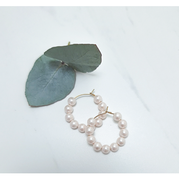 A Mingle Pearl Hoop