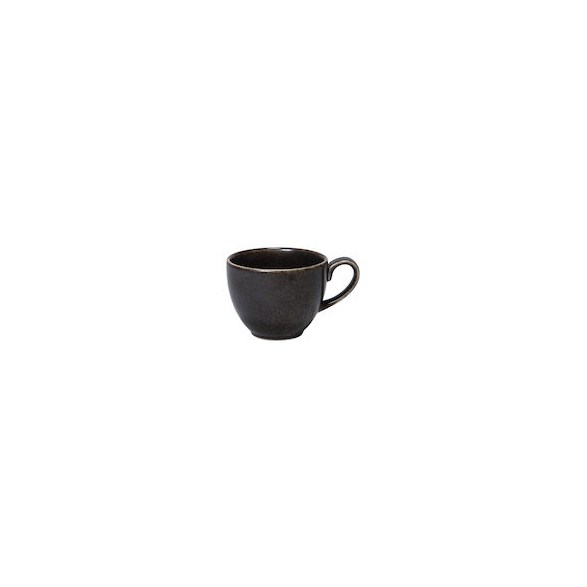Xantia Kaffekopp 20 cl Rhea, Fältspatporslin, brun/svart,
