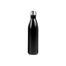 Exxent Ståltermos flaska 0,75 L, svart, Skruvkork