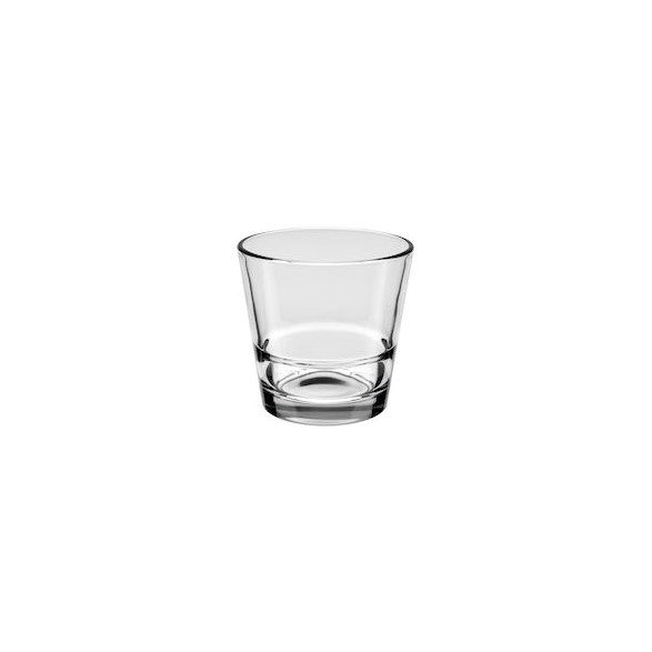 Merx Team Whiskyglas 21 cl Stack Up, Härdat glas, stapelbar,