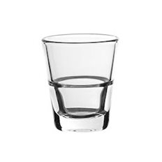 Merx Team Shotglas 4,5 cl Stack Up, Härdat glas, stapelbar, 48 st