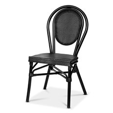 Xirbi Rennes stol, svart textilene