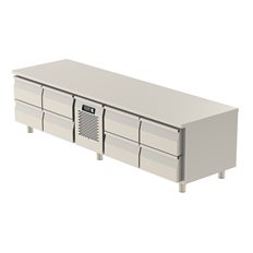 Rancold Grillkylbänk 2200, 2L + 2L + kylkassett + 2L + 2L