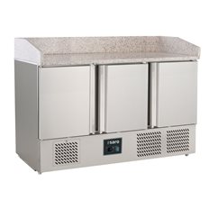 Saro Pizzabänk, 3 dörrar, modell S 903 PZ S/S TOP PRO