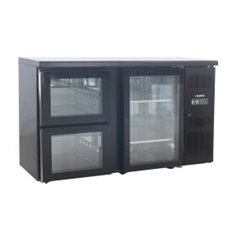 Saro Barkyl med 1 glasdörr och 2 lådor, modell BC 2100 G S2
