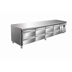 Saro Grillkylbänk, 4x2 lådor modell UGN 4180 TN