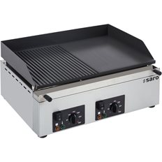 Saro elektrisk stekhäll (räfflad + slät) modell GPK 610
