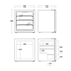 Scancool Displayfrys SD 76 E