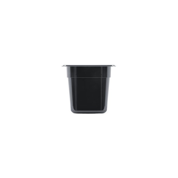 Exxent GN kantin 1/6-150 svart, Polykarbonat, 2,2 L