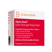 2 Minute Skin Fix Alpha Beta Face Peel Extra Strength Formula 2 steps - 5-pack