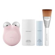 NuFACE® MINI+ Starter Kit -  Sandy Rose