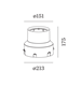 W&D Map / Chart 1.6 Recessed Ground Housing