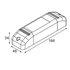 Modular LED Driver Constant Current Trailing Edge/Push-Dim 350-700mA 17-32W