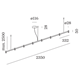 Wever & Ducré TRACE CHANDELIER 3.0 LED