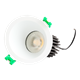 Level Light Asti Wallwasher IP44 Armaturhus med LED-modul
