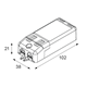 Modular LED Driver Constant Current Trailing Edge 350mA 5-10W