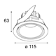 Modular Smart lotis 115 adjustable LED