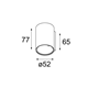 Modular Smart tubed wall 48 1x LED