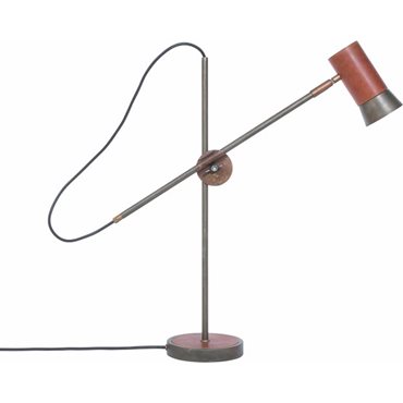 Konsthantverk Bordslampa Kusk - Järnoxid