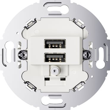 Berker USB-Ladduttag 3.0A Rund