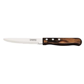 Tramontina jumbo stekkniv, polywood brun, 25,2cm, 12st/fp