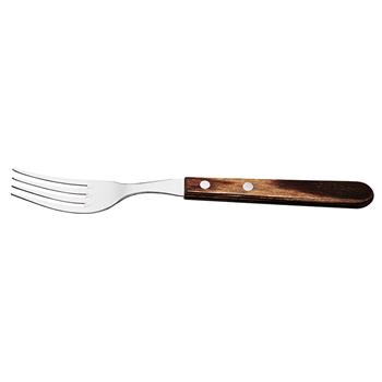 Tramontina jumbo stekgaffel, polywood brun, 21,4cm, 12st/fp
