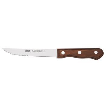 Tramontina stekkniv, polywood brun, 21,6cm, 12st/fp