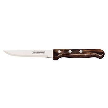 Tramontina stekkniv, polywood brun, 23,7cm, 12st/fp
