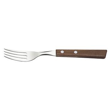 Tramontina bordsgaffel, mörkt trä, 19,3cm, 12st/fp