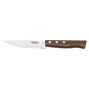 Tramontina jumbo stekkniv, mörkt trä, 23,8cm, 12st/fp