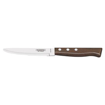 Tramontina jumbo stekkniv, mörkt trä, 24,4cm, 12st/fp