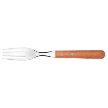 Tramontina bordsgaffel, ljust trä, 19,3cm, 12st/fp