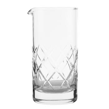 Hand-Cut Mixing Glass, Tall, 70cl