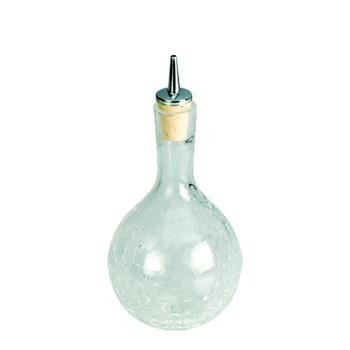 Stänkflaska i glas, rund, 33 cl