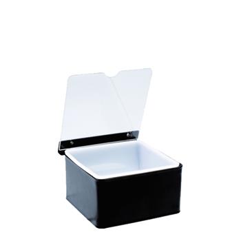 Condimen dispenser, svart
