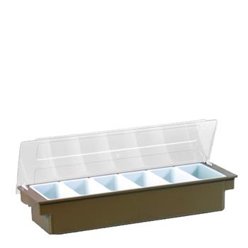 Cocktaildispenser, plast, 6-fack