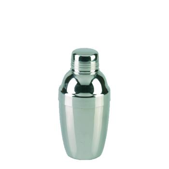 3-delad standardshaker, blank, 26cl