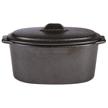 Oval Gryta Dish med Lock 15.7 x 9 x 8cm, 34cl, 6st/fp