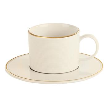 Line Gold Band Stacking Kopp 20cl, 6st/fp