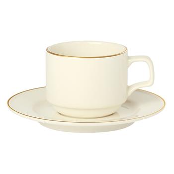 Academy Event Gold Banding Stacking Kopp 200ml, 6st/fp