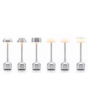 Imagilights Demoiselle tall bordslampa, aluminium