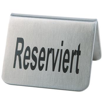 2 table stands -Reserviert-