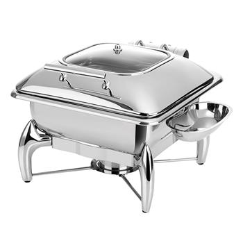 Chafing Dish GLOBE, GN 2/3 Glaslock