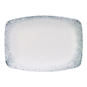 Ripple Rektangulär Tallrik, 32cm