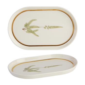Botanical Oval Tallrik 18cm