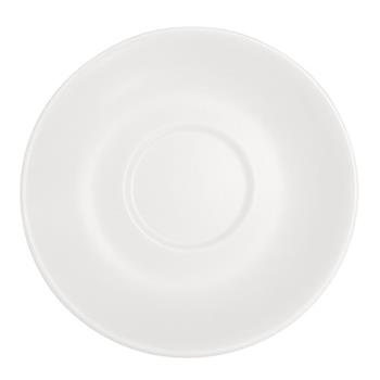 Fat för Stor Cappuccino Kopp Bianco