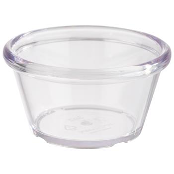 Dippskål, 9cl, genomskinlig, 12st