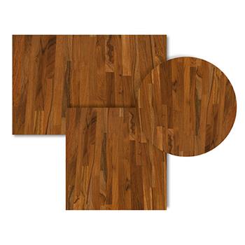 Golden teak Bordsskiva